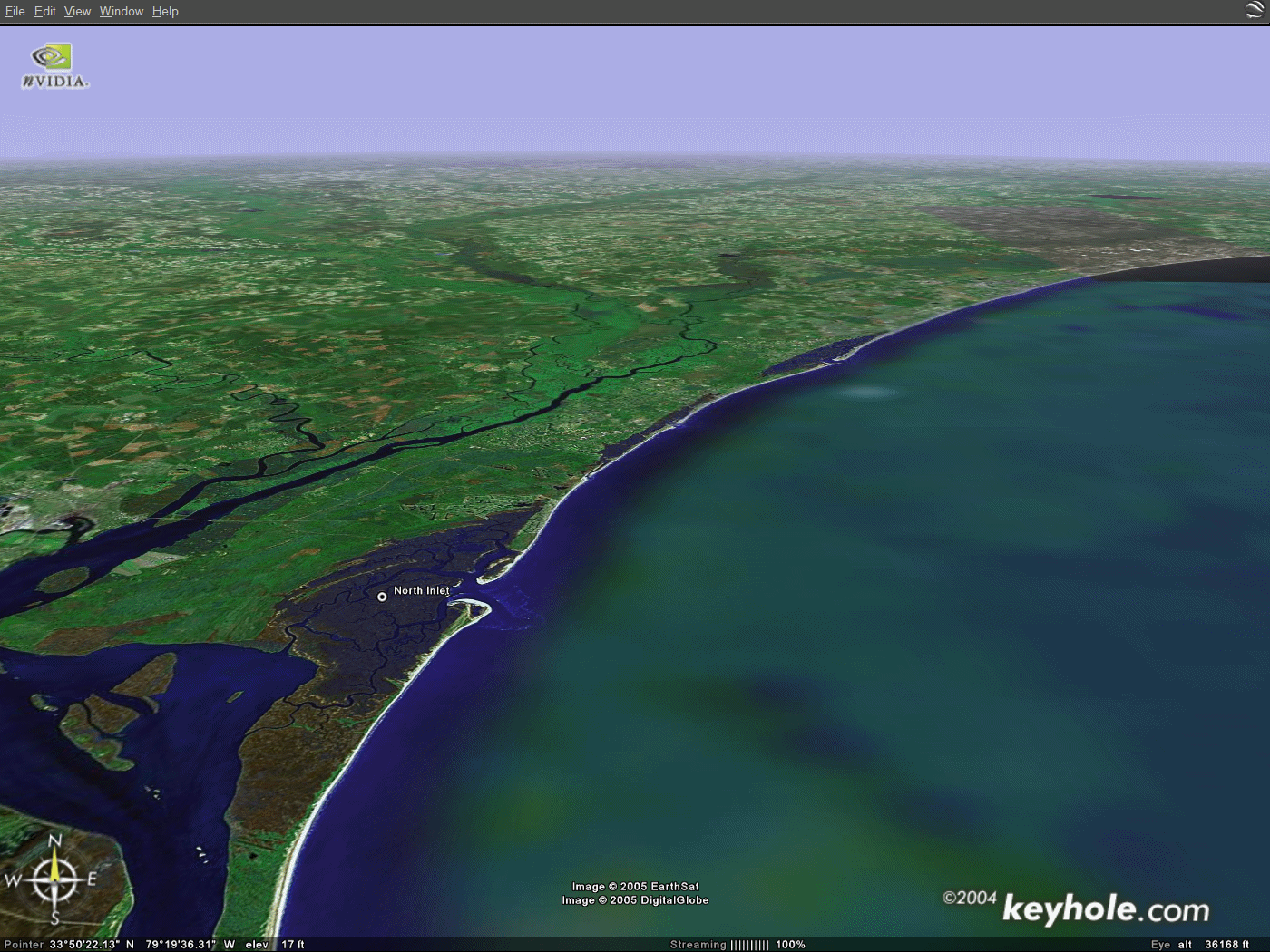 Excursion Inlet Satellite Map Maps – Estuarine Ecology lab